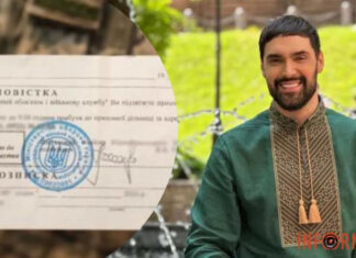 Певец Виталий Козловский получил повестку и вступит в ВСУ