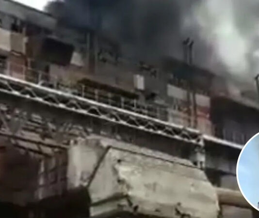 Пожар на Новочеркасской ГРЭС 14 июня вспыхнул после взрыва