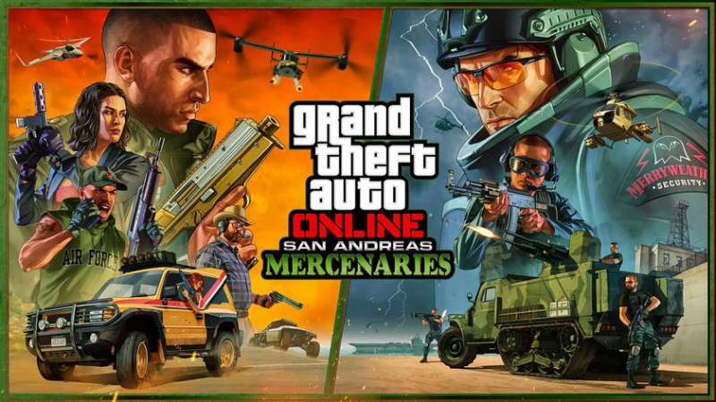 Rockstar Games опубликовала красочный трейлер крупного обновления San Andreas Mercenaries для GTA Online