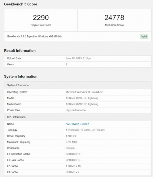 «Самый мощный в мире чип» Apple M2 Ultra наравне с Intel Core i9-13900K и AMD Ryzen 9 7950X в Geekbench