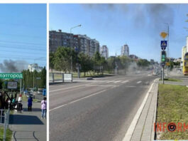 В Белгороде мощный взрыв, вероятно, упала бомба с российского истребителя