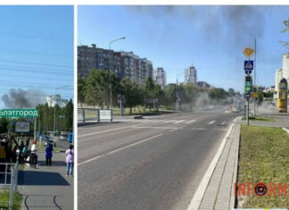 В Белгороде мощный взрыв, вероятно, упала бомба с российского истребителя