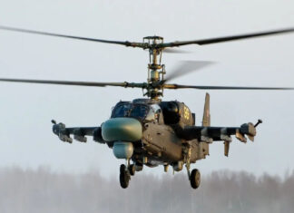 В Донецкой области украинские военные сбили вражеский вертолет Ка-52