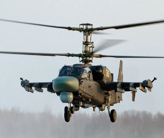 В Донецкой области украинские военные сбили вражеский вертолет Ка-52