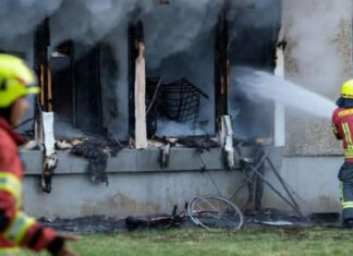 В Германии загорелся дом украинских беженцев, есть пострадавшие