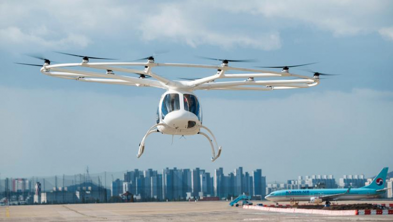 Volocopter хочет запустить первую в мире службу воздушного такси в Париже в 2024 году