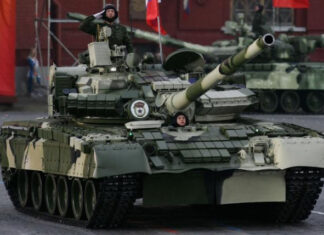 Вооружённые Силы Украины поразили два российских танка Т-80БВ