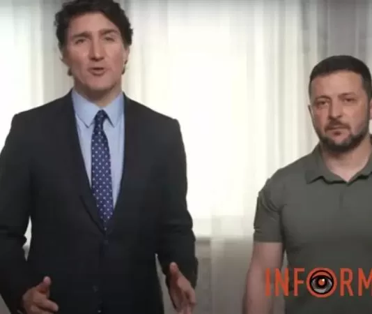 Зеленский и Трюдо записали совместное видеообращение: просят мир определиться с добром и злом