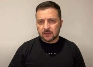 Зеленский в вечернем обращении рассказал о ракетной атаке на Киев, переговорах с лидерами Африки и встрече с Будановым. Видео