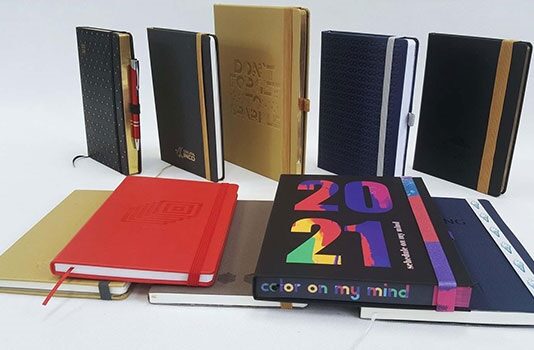 Эффективная рекламная продукция — записные книжки с логотипом