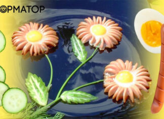 Ромашки на завтрак: необычное блюдо из привычных продуктов