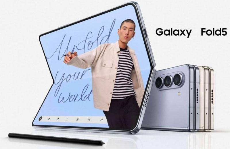 Samsung Galaxy Fold 5 — Snapdragon 8 Gen 2, новый улучшенный шарнир и камера для селфи под дисплеем по цене от 1800 долларов