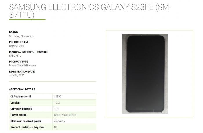 Samsung Galaxy S23 FE обнаружен в базе регулятора, анонс близок