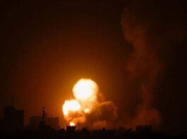 В россии под Таганрогом упал и загорелся беспилотник — видео