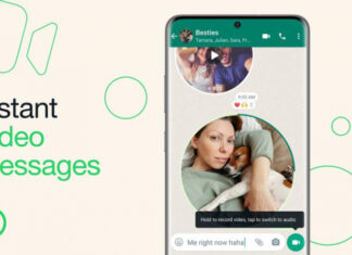 В WhatsApp появилась возможность отправлять видео сообщения
