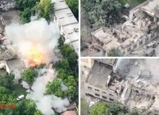 Бутусов показал впечатляющее видео, как ВСУ уничтожили расположение окупантов управляемыми авиационными бомбами JDAM