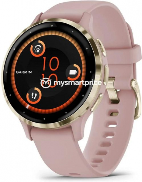 Garmin Venu 3 и Venu 3S на официальных рендерах: дизайн часов, размер и цвета