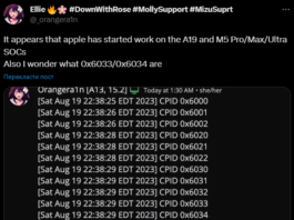 Процессоры Apple A19 Bionic и несколько вариантов M5 уже в разработке – выйдут в 2025 году