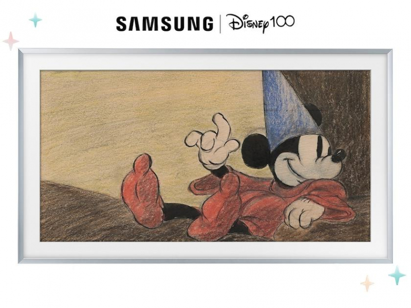 Samsung представляет телевизор Limited Frame в честь 100-летия The Walt Disney Company