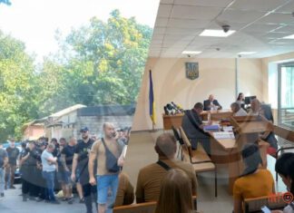 Стрелянина в Днепре. Подозреваемый на суде онлайн из-за состояния здоровья, ему выбирают меру пресечения