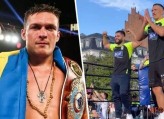 Усик и Митрофанов покорили польскую аудиторию зажигательным танцем