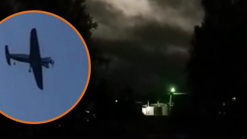 В Пскове слышны взрывы: говорят об очередной атаке БПЛА на военный аэродром (видео)