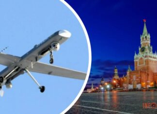 В РФ заявили о сбитии двух беспилотников на подлете к Москве (видео)