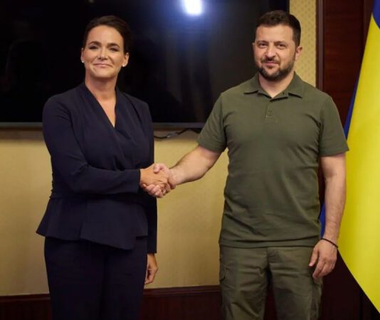 Зеленский встретился с президентом Венгрии: о чем говорили