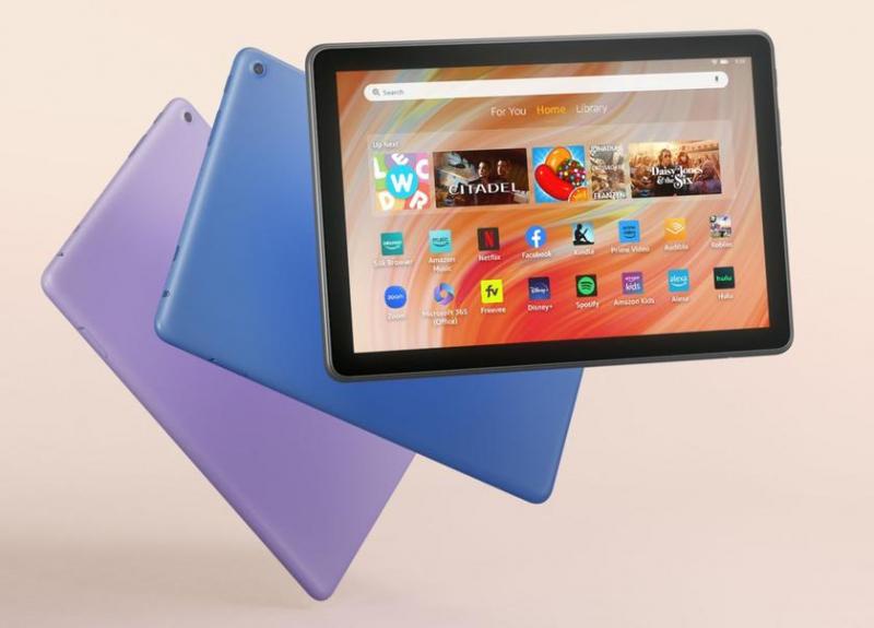 Amazon Fire HD 10 (2023) — бюджетный планшет со стереодинамиками и детская версия от $140