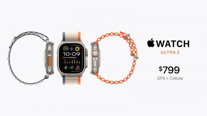 Apple представила Watch Ultra 2 с яркостью 3000 нит, новым процессором и режимами работы
