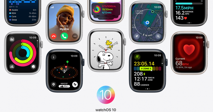 Apple watchOS 10, tvOS 17 и HomePod Software 17 выйдут 18 сентября, macOS Sonoma будет отложена до 26 сентября