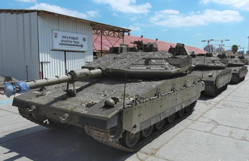 Армия обороны Израиля получила основные боевые танки пятого поколения «Меркава Барак