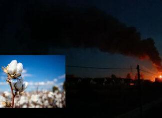 «Бавовна» в Брянской области РФ: после взрыва загорелась электростанция – видео