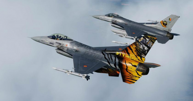 Бельгия не будет передавать Украине истребители F-16 четвертого поколения, но согласилась предоставить самолеты для обучения пилотов
