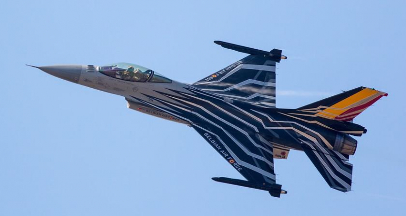 Бельгия не будет передавать Украине истребители F-16 Fighting Falcon, несмотря на предстоящую поставку самолетов пятого поколения F-35 Lightning II