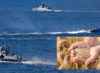 Блокировка экспорта украинского зерна: РФ начала фейковые военные учения в Черном море