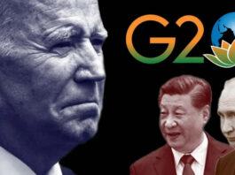 Bloomberg: Байден планирует воспользоваться отсутствием Си и путина на G20, чтобы усилить свои позиции