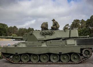 Дания передала Украине первую партию немецких основных боевых танков Leopard 1A5