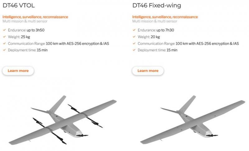 Французская компания Delair Drones передала вооруженным силам Украины более 150 дронов - поставки профинансировало правительство Франции