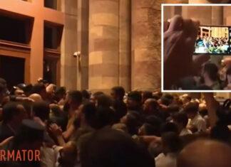 Гранаты, столкновения, штурм парламента: в Ереване начались беспорядки после активизации боев в Нагорном Карабахе