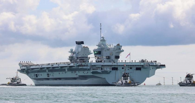 HMS Prince of Wales стоимостью $3,85 млрд на пути в США – крупнейший авианосец Британии получит истребители F-35B, кабриолеты MV-22 и дроны