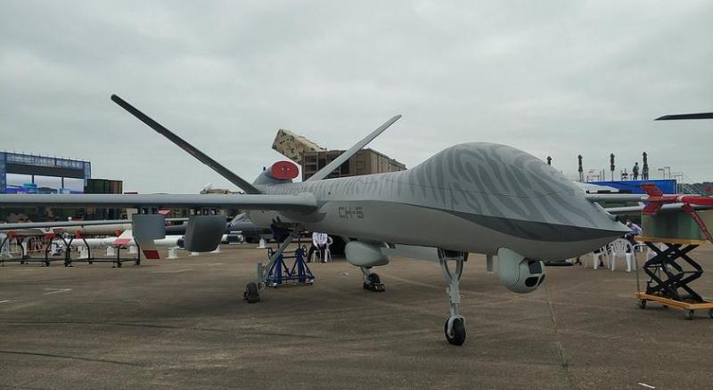 Ирак закупил дроны CH-5, которые копируют американский MQ-9 Reaper — китайские БПЛА могут летать 60 часов и имеют дальность полета 10 000 км