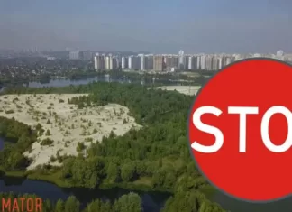 Киевляне поддержали запрет проезда стройтехники в экопарк Осокорки: ждем ответа Кличко