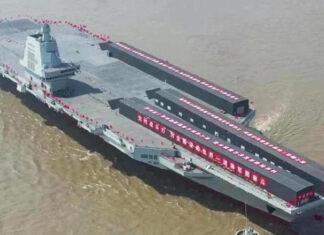 Китайский авианосец Fujian, на котором разместятся истребители пятого поколения J-35, будет представлять большую угрозу для Тайваня