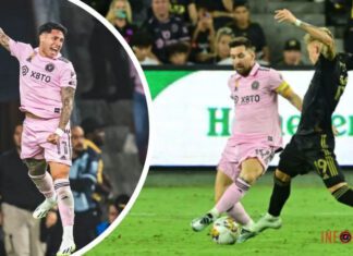 Месси отдал два ассиста в очередной игре в MLS. Интер Маями — Лос-Анджелес 3:1