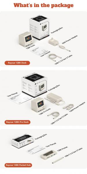 Многофункциональная док-станция RayCue 128K USB-C, выполненная в виде миниатюрного Apple Macintosh с настоящим экраном
