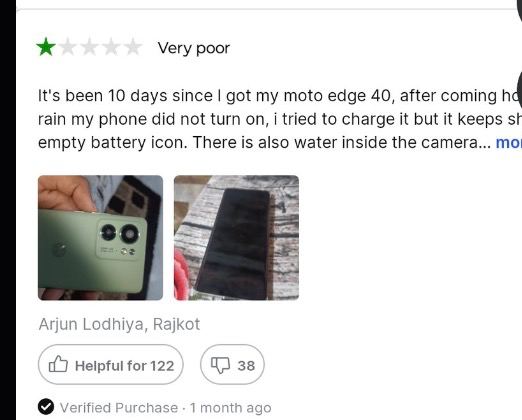 Motorola Edge 40 — большая афера? Сервисные центры игнорируют проблемы