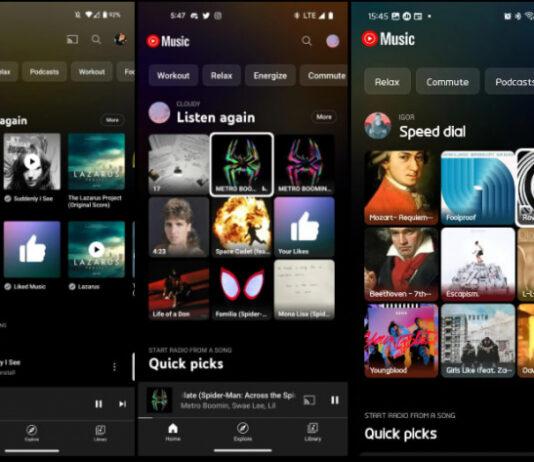 Нас ждет редизайн YouTube Music: теперь подбор песен стал еще удобнее!