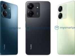 Недорогой смартфон Redmi 13C появился на рендерах