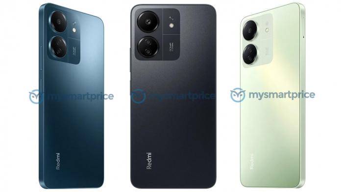 Доступный смартфон Redmi 13C появился на рендерах